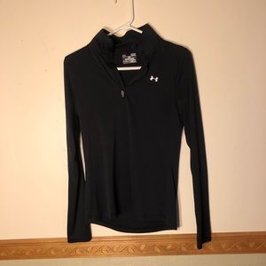 under armor long sleeve black quarter zip
